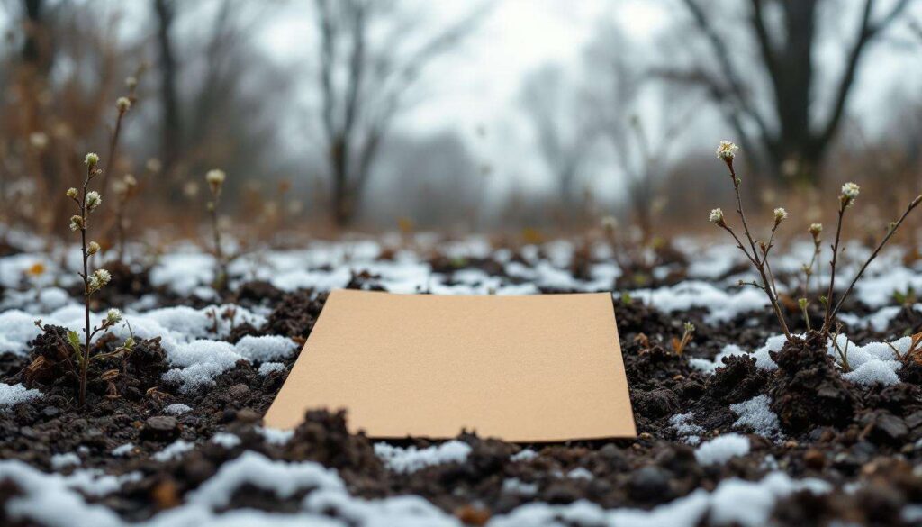 Febbraio in giardino: un semplice cartone posato al suolo vi evita settimane di diserbo in primavera