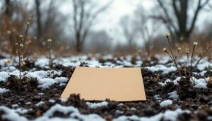 Febbraio in giardino: un semplice cartone posato al suolo vi evita settimane di diserbo in primavera