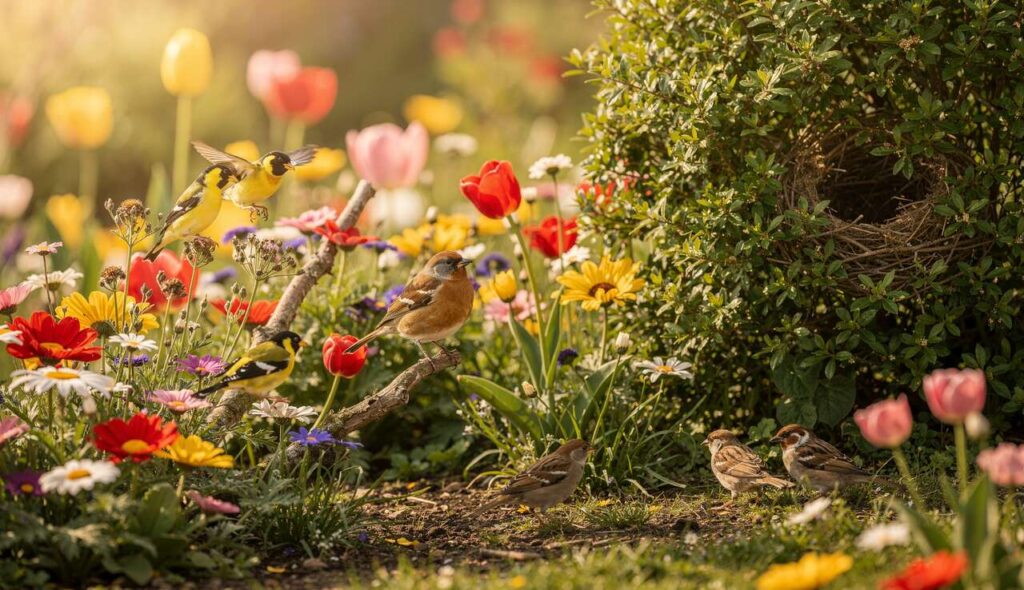Mai il mio giardino ha attirato tanti uccelli da quando ho piantato questi 3 arbusti fondamentali