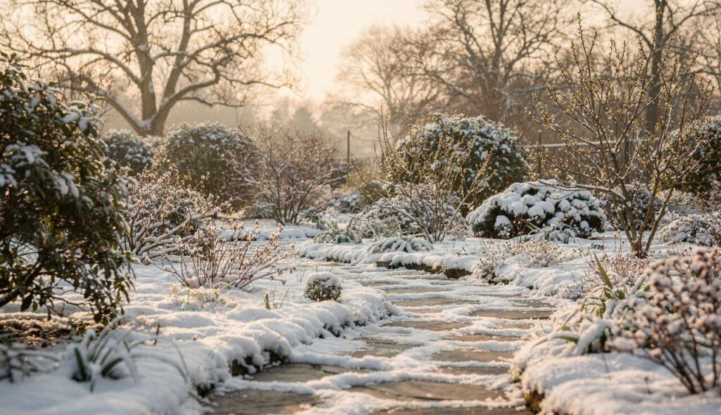 Giardino in inverno: 6 gesti furbi da fare ora per un bel giardino già in primavera