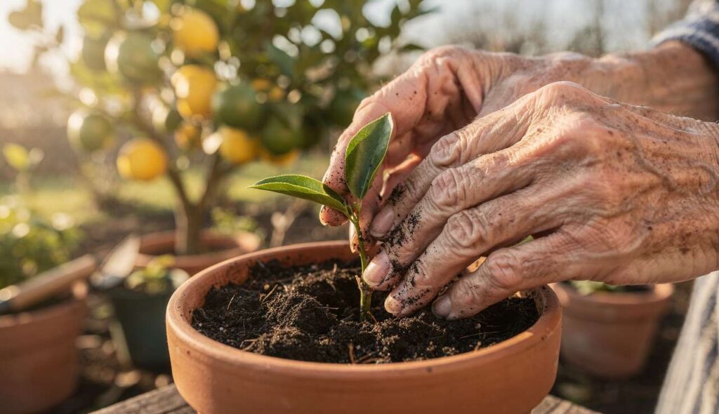 I nonni facevano le talee di limone a fine inverno con questo metodo semplicissimo