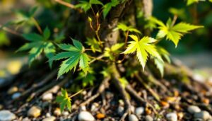 Marzo: questo gesto discreto ai piedi dell'acero giapponese evita ristagni e stimola la crescita