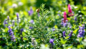 Rosmarino solitario: pianta queste erbe intorno e trasformi il giardino in rifugio per api