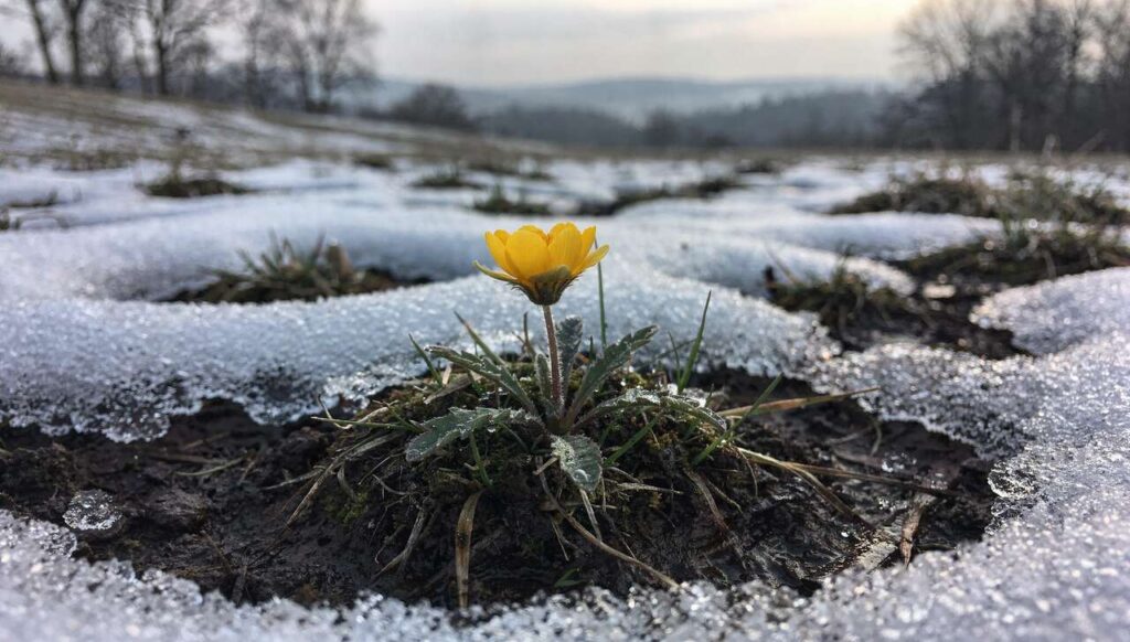Prima che i bucaneve sboccino: un fiore giallo annuncia già la fine dell’inverno