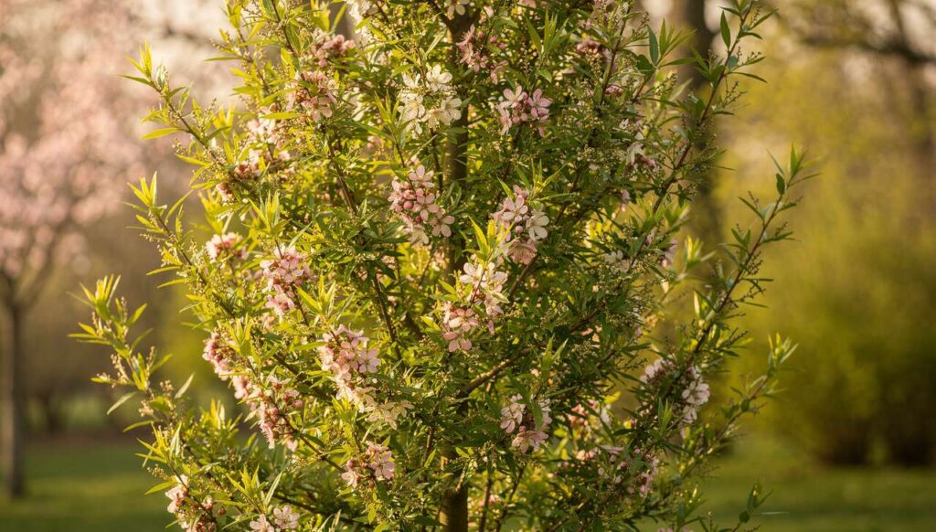 Questo albero cresce veloce come il bambù ma la sua fioritura primaverile trasforma tutto