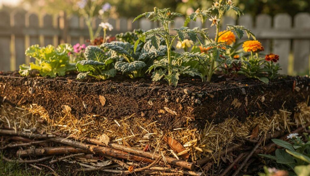 Lasagna gardening: il metodo più efficace per arricchire il terreno prima della primavera
