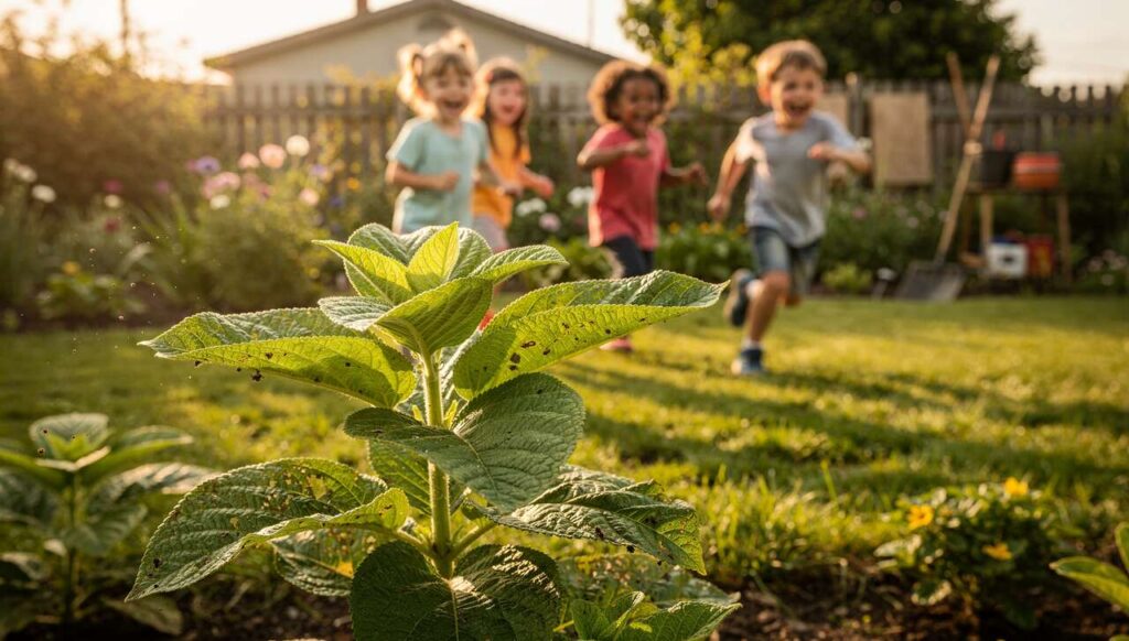 Studio shock 2026: questa pianta comune attira le zecche vicino ai bambini (evitatela)